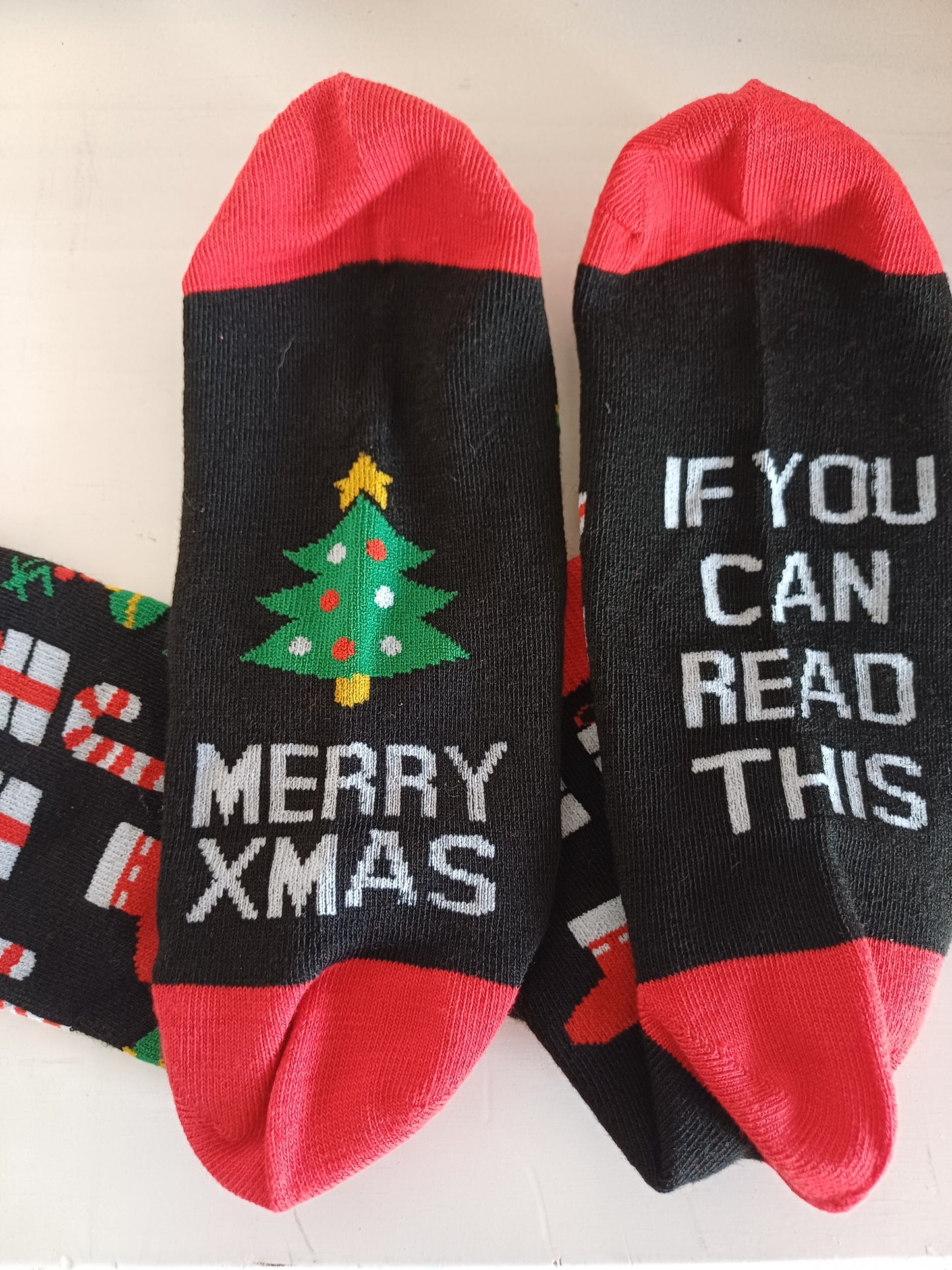 Christmas Socks - If you can read this (35 - 39)