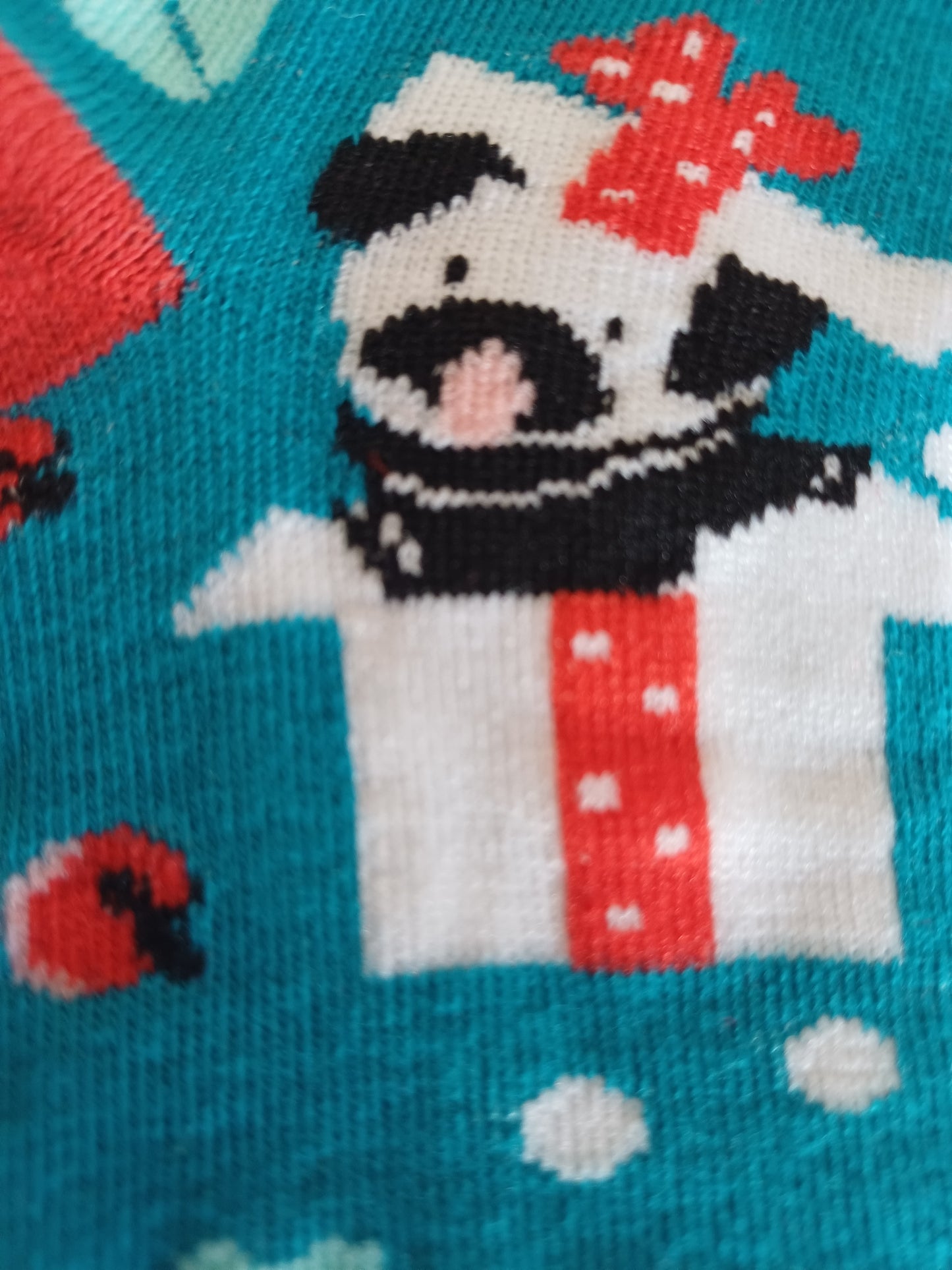 Christmas Socks - Pugs (35 - 39)