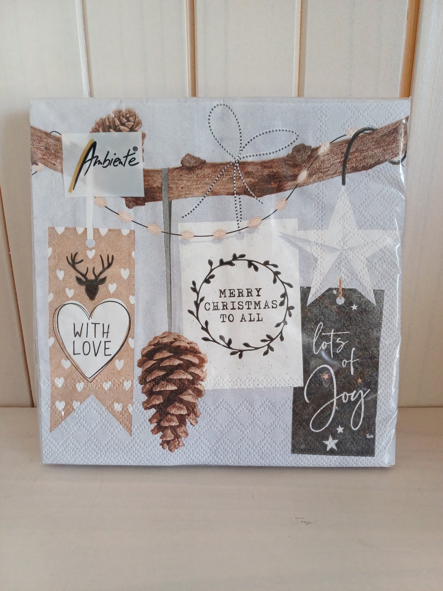 Christmas Serviettes - Merry Christmas to All