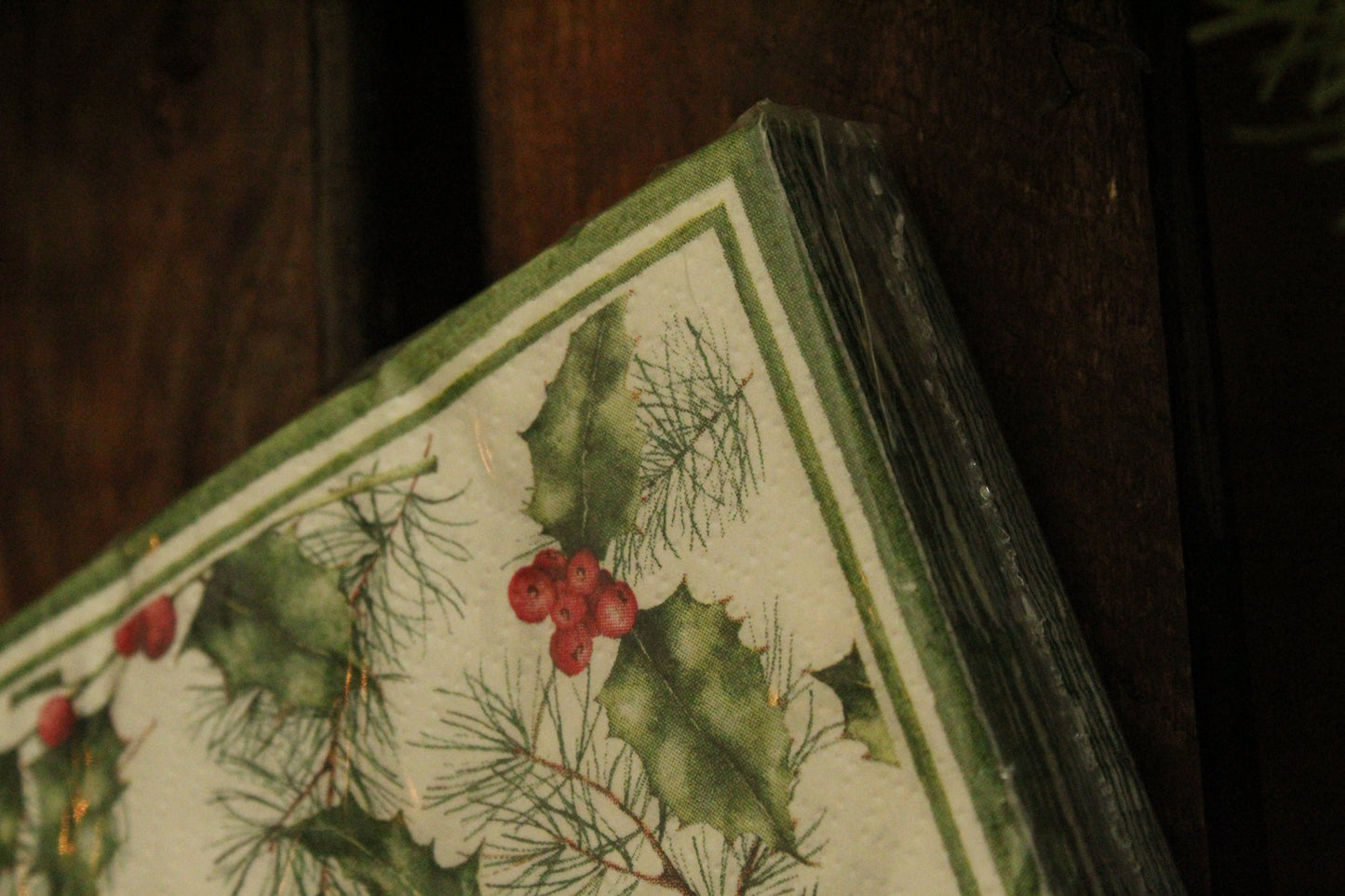 Christmas Serviettes - Holly