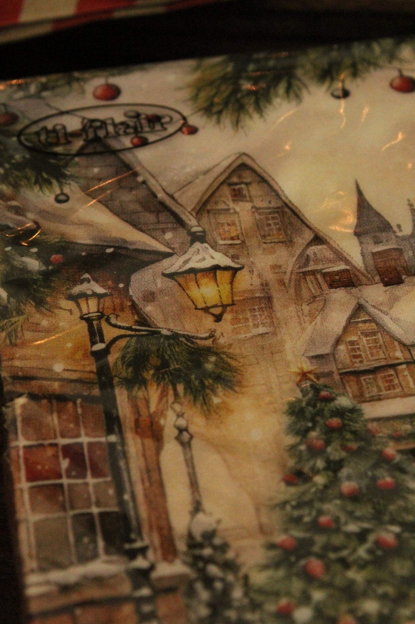 Christmas Serviettes - Christmas Town