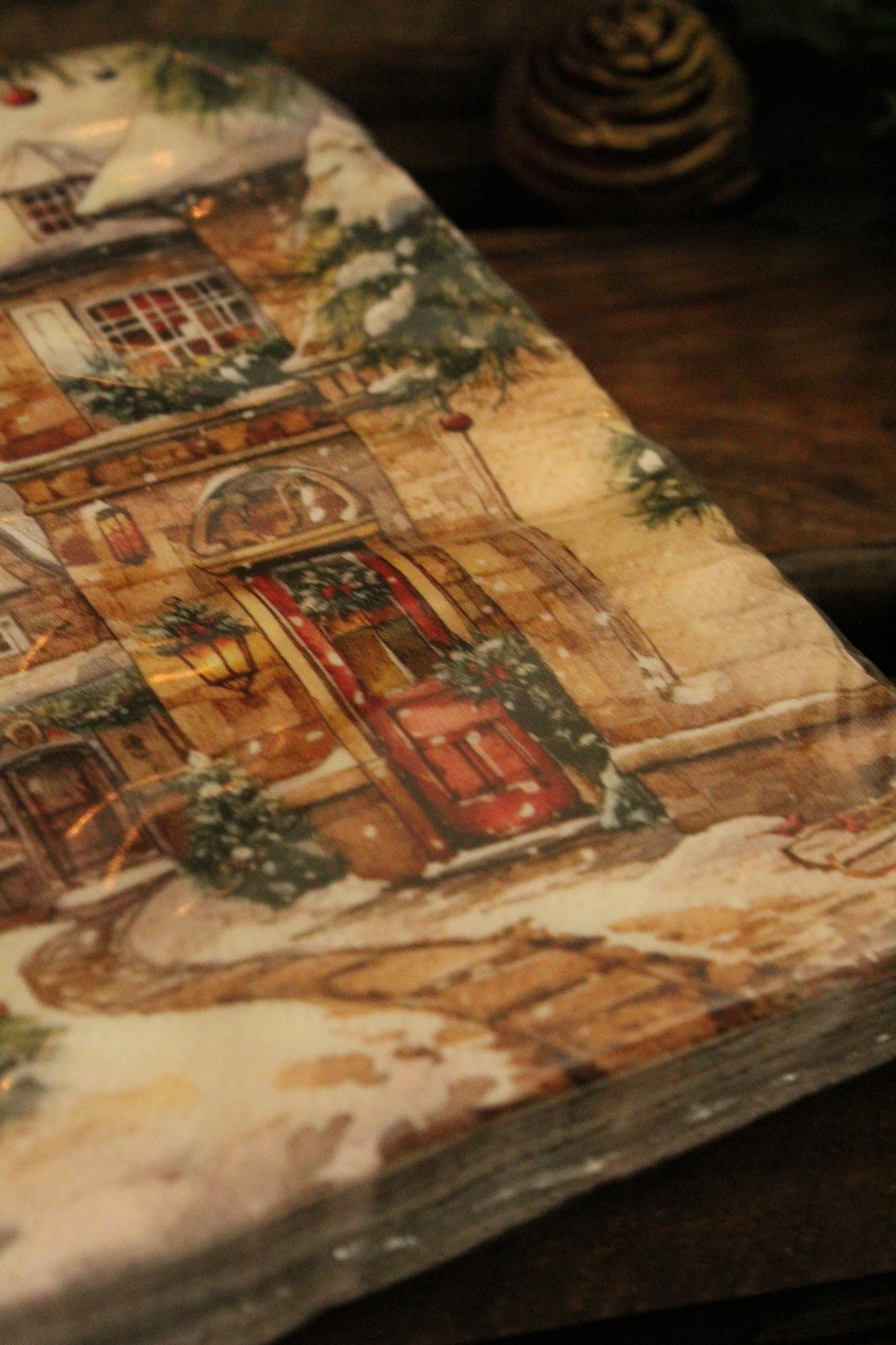 Christmas Serviettes - Christmas Town