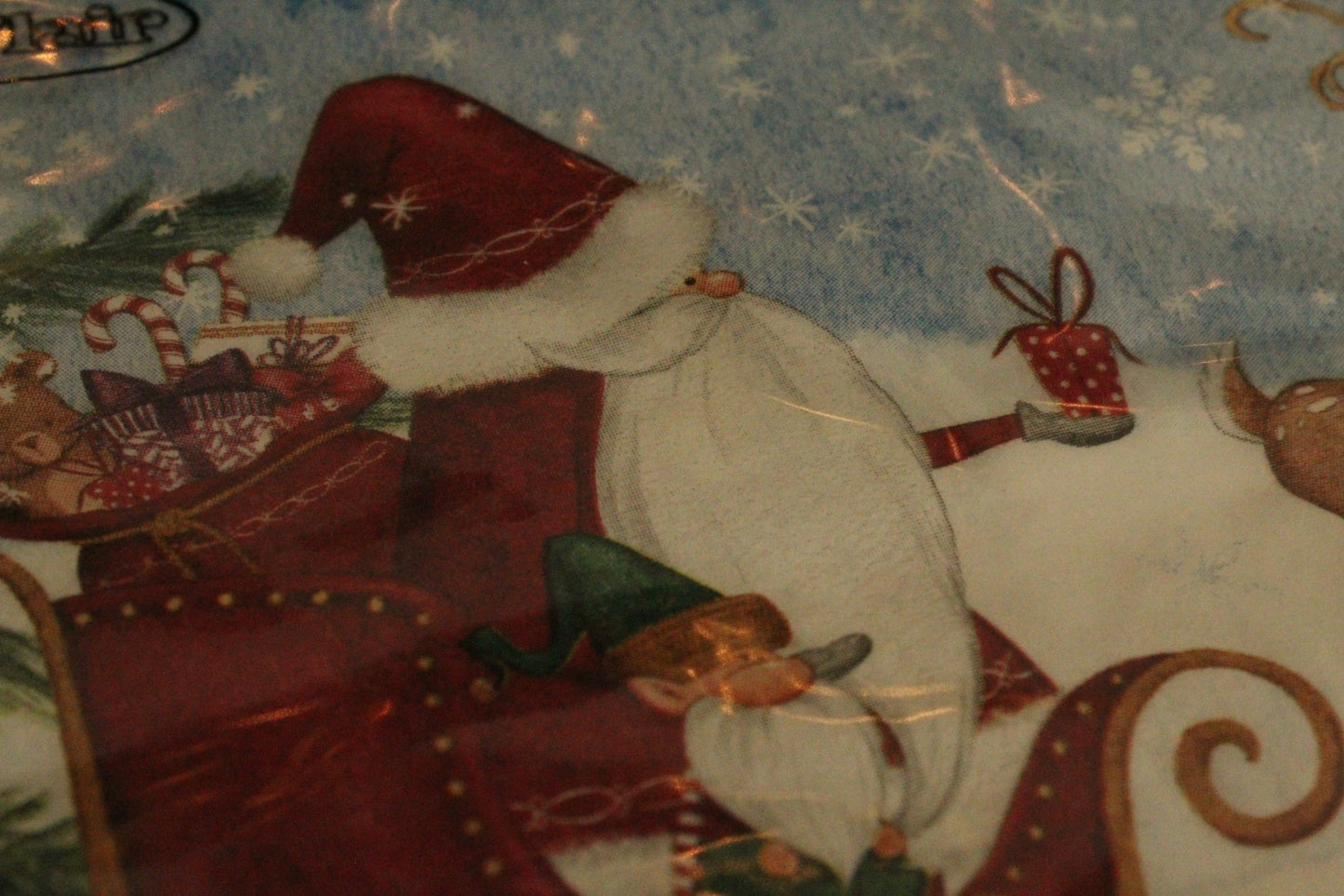 Christmas Serviettes - Santa with Sleigh