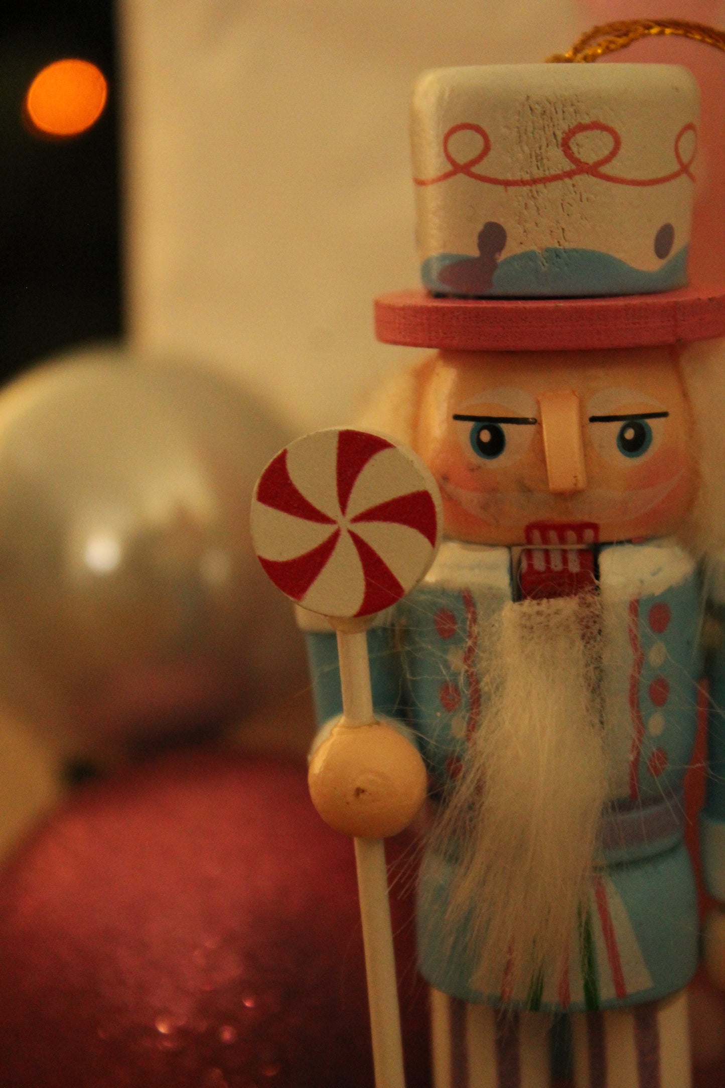 Christmas Nutcracker Ornament - Pastel