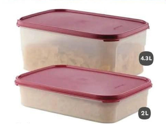 Tupperware Rectangular Space Saver 4.3L
