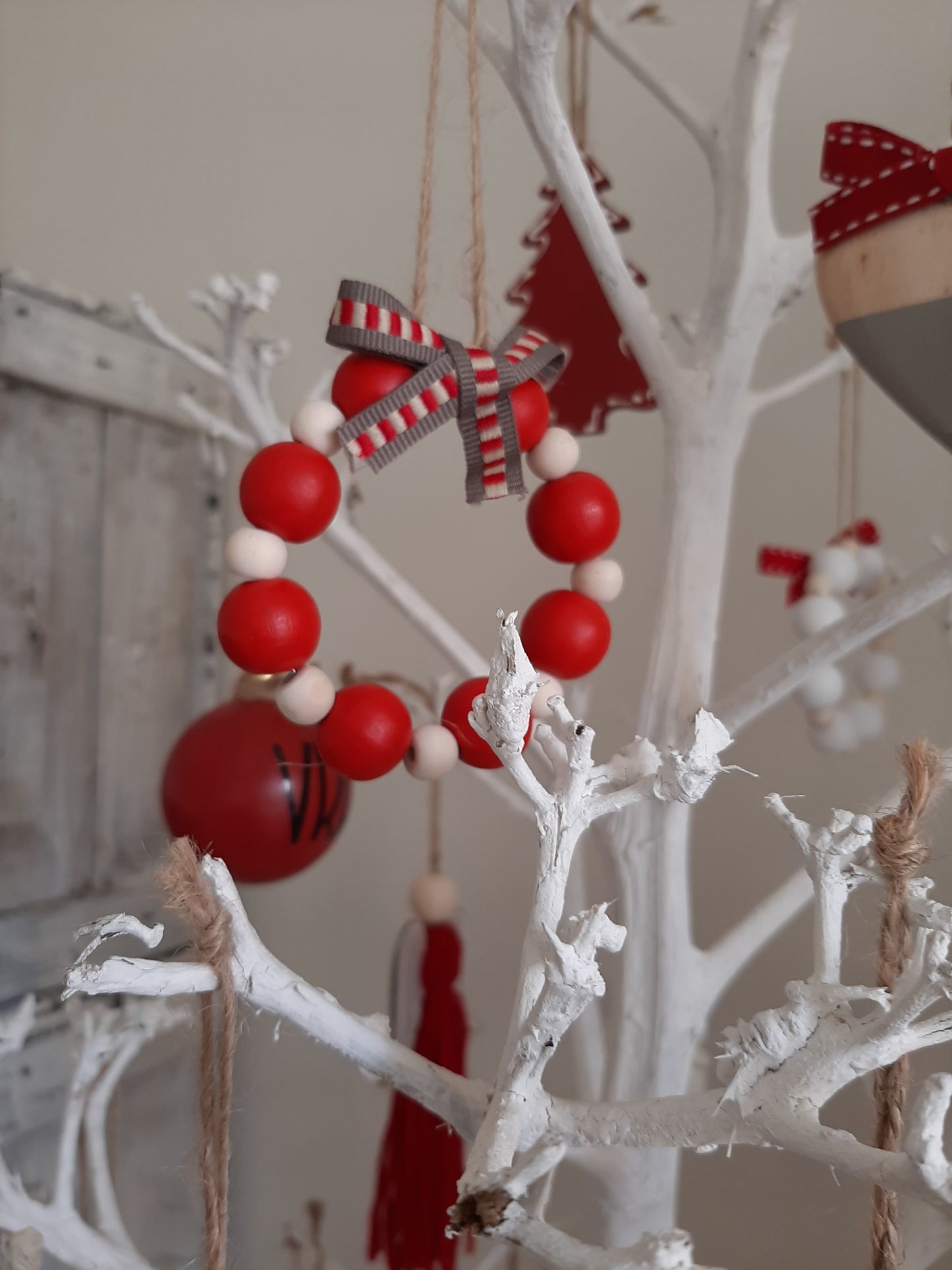 Ornament - Beaded Circle