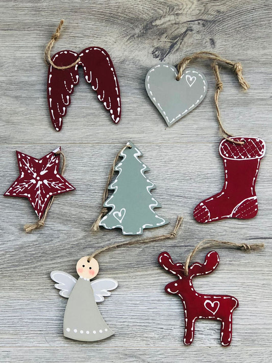 Ornament - Wooden shapes