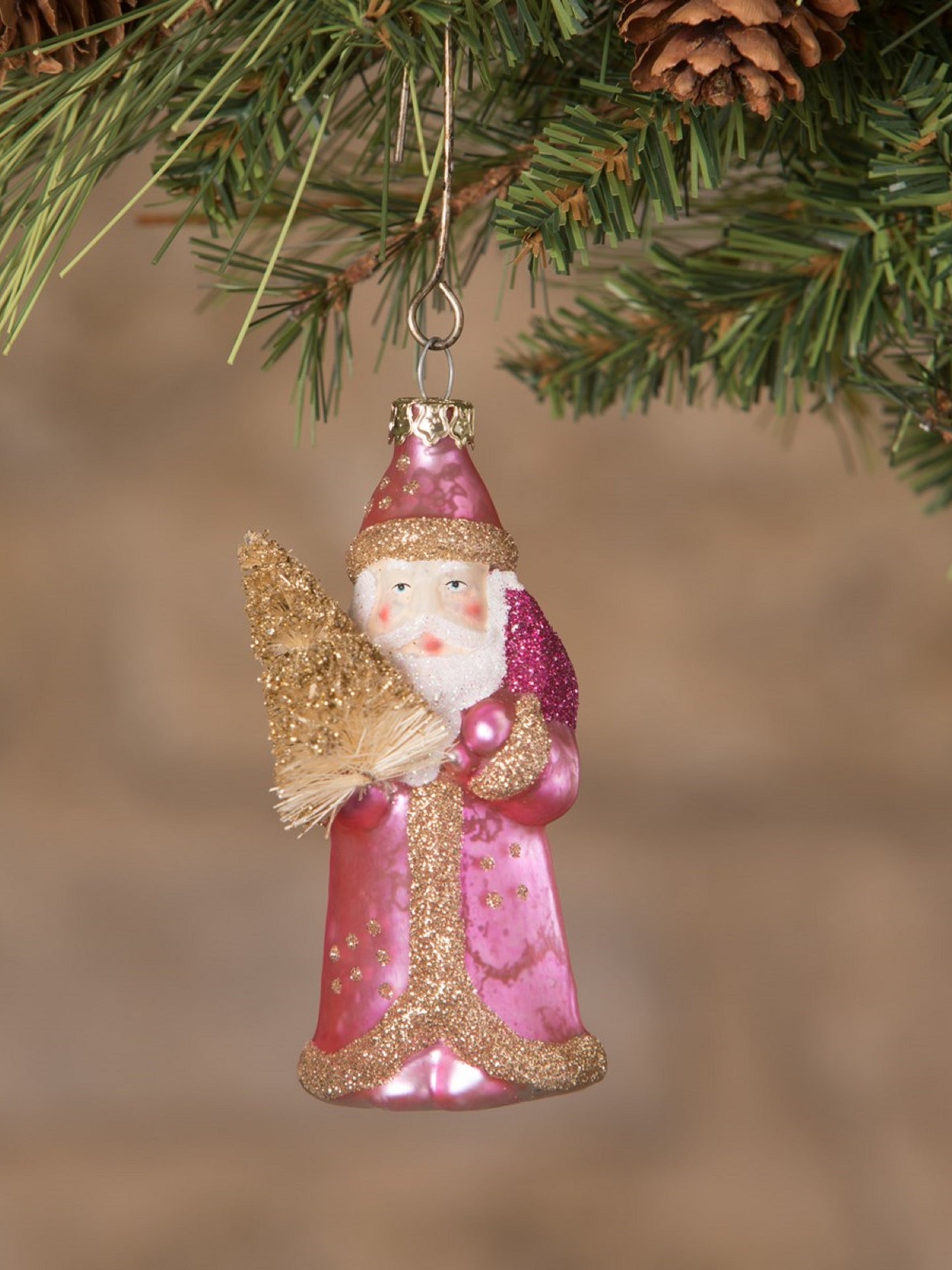 Ornament - Jewel-Tide Santa Mini