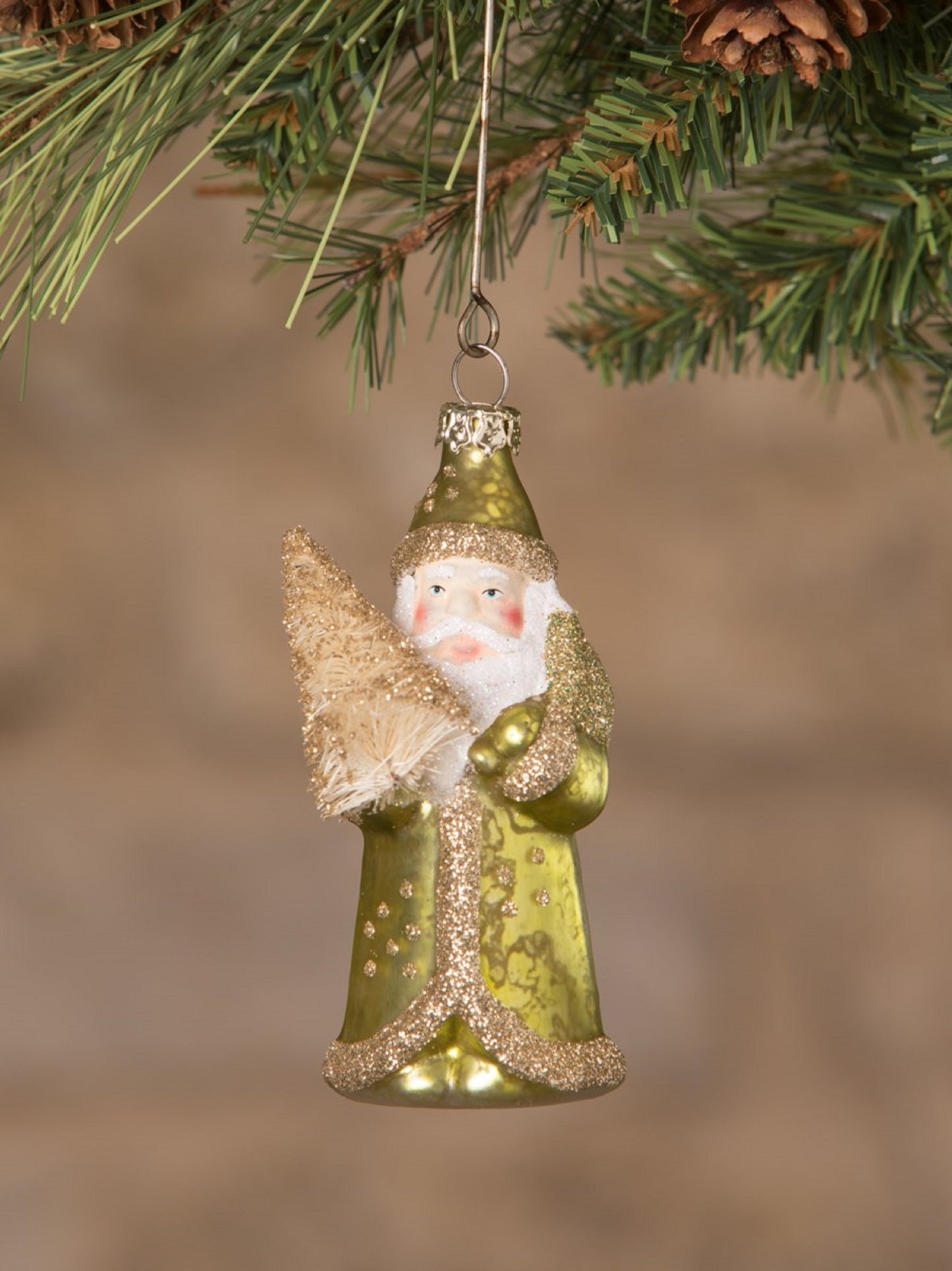 Ornament - Jewel-Tide Santa Mini