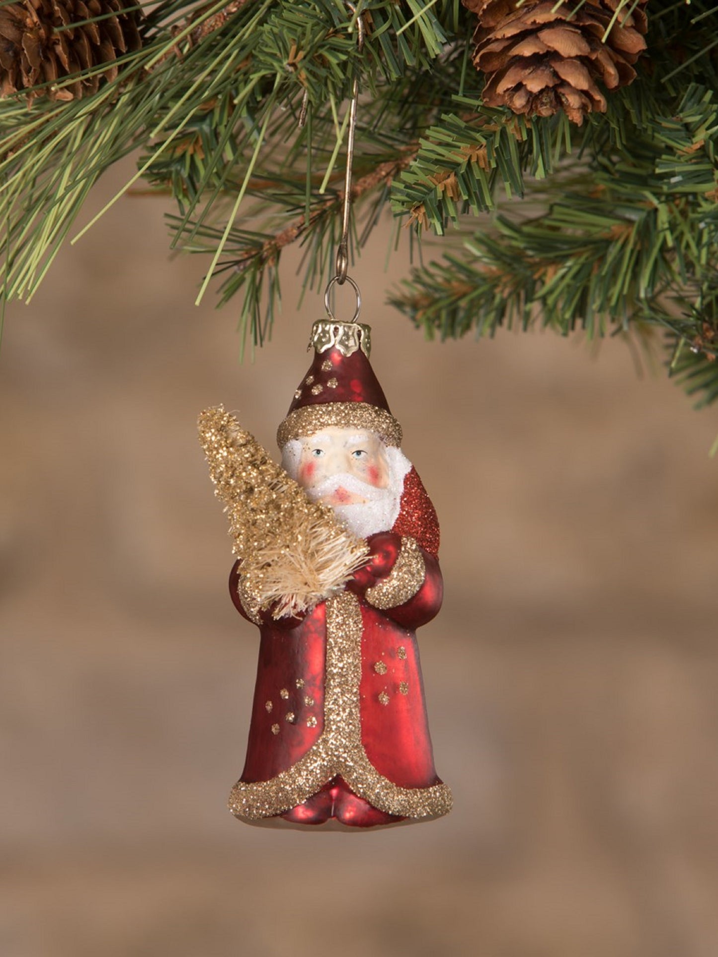 Ornament - Jewel-Tide Santa Mini