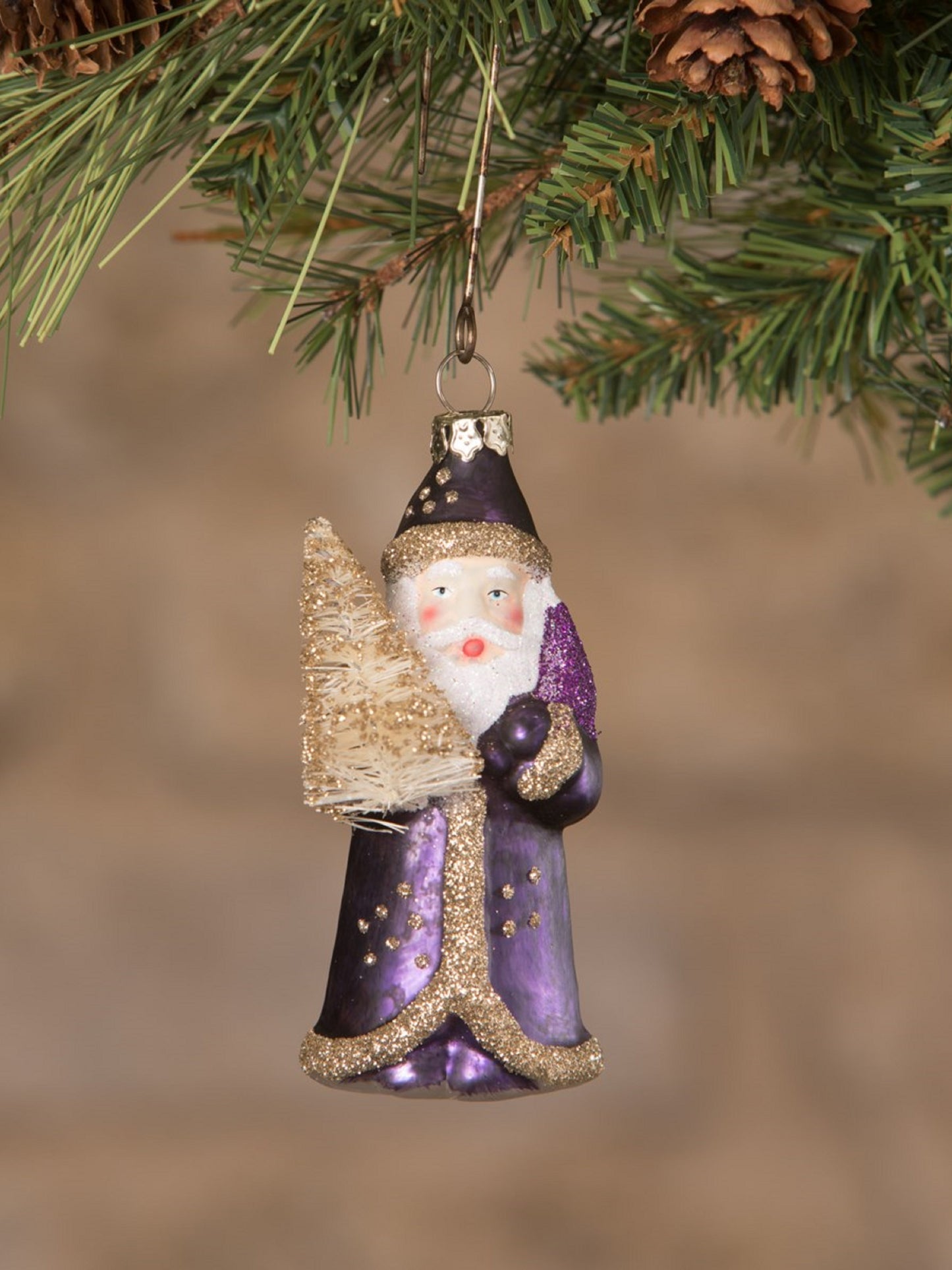 Ornament - Jewel-Tide Santa Mini
