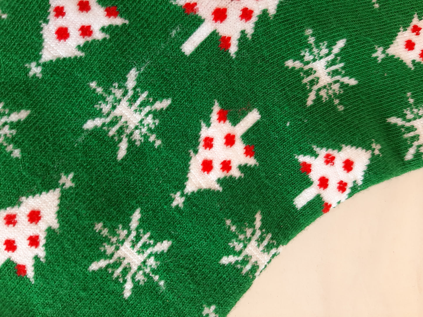 Christmas Socks - Christmas tree Green (31 - 35)