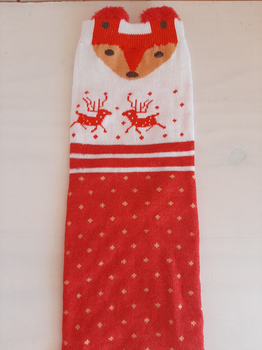 Christmas Socks - Fox Red & White (36 - 39)