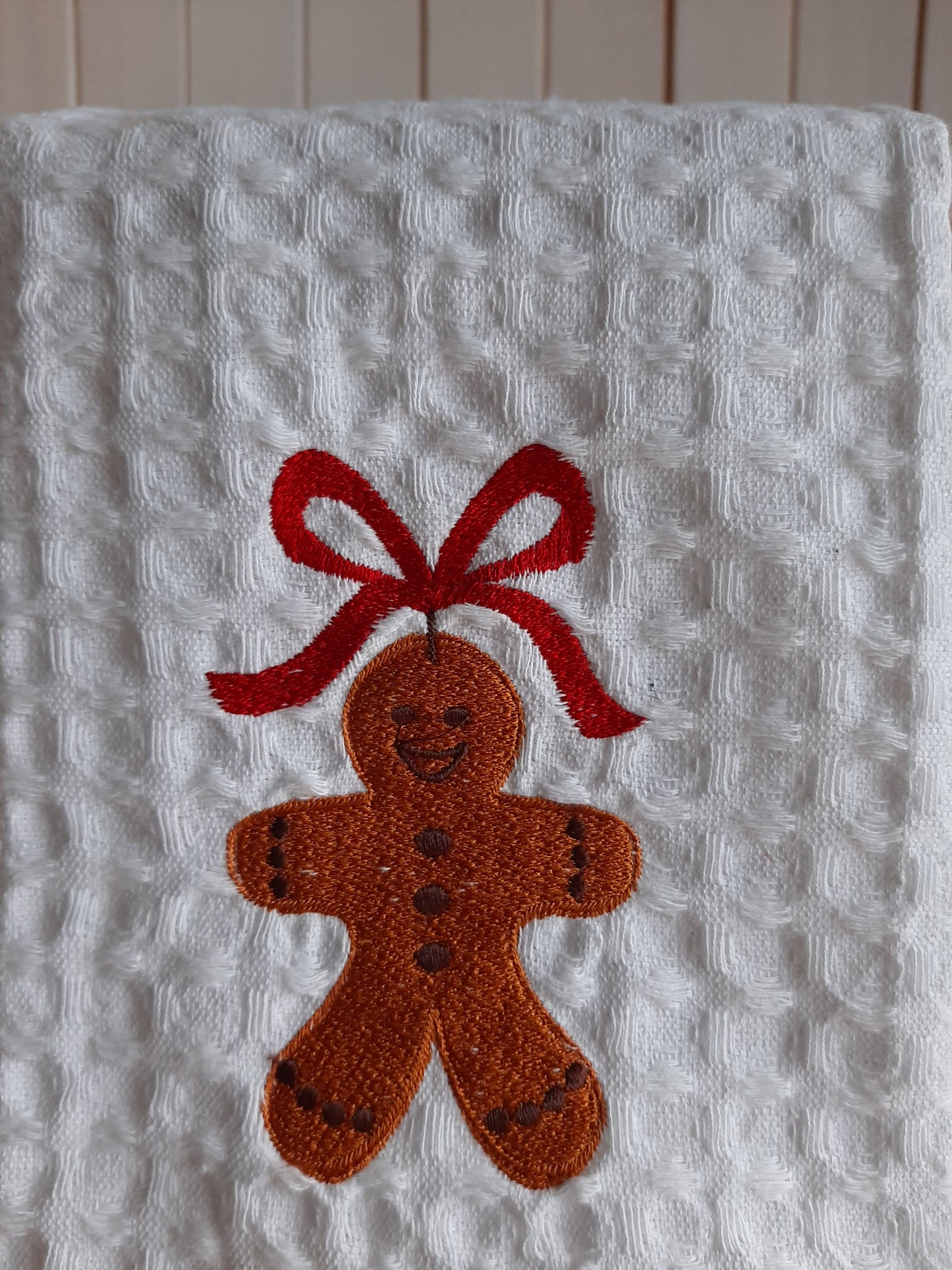 Christmas Dish Cloth - Gingerbread man