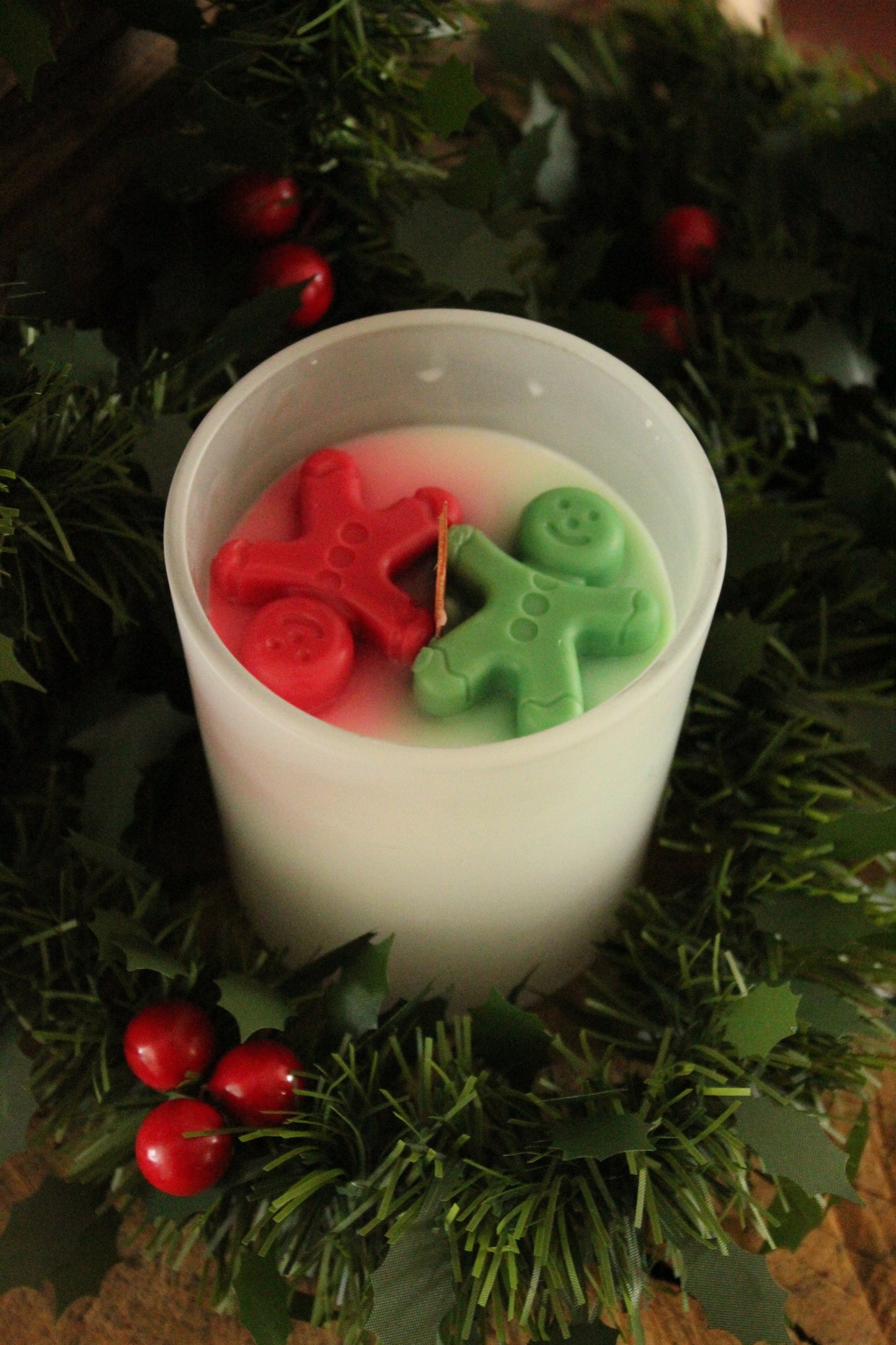 Christmas Candle - Scented Candle with Lid (L)