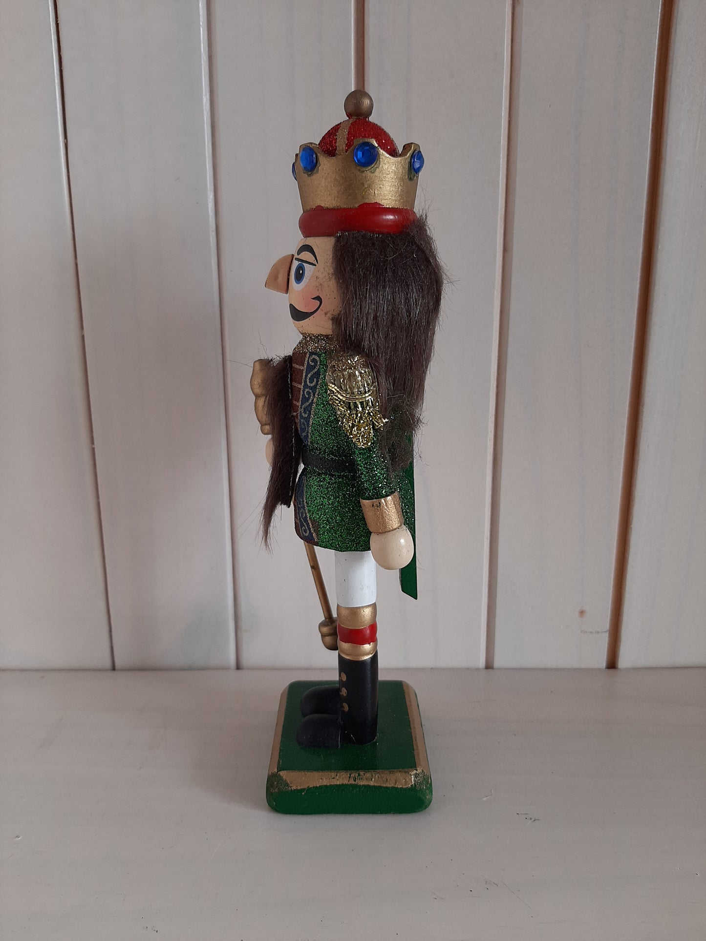 Christmas Nutcracker - King Green 20cm