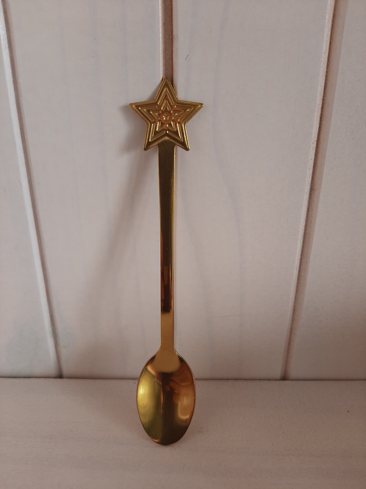 Christmas Teaspoon - Gold