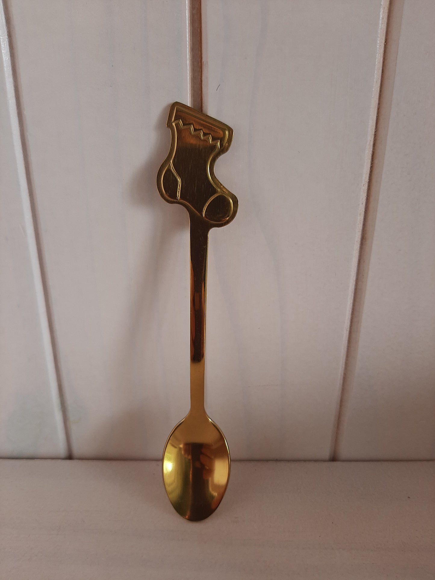 Christmas Teaspoon - Gold