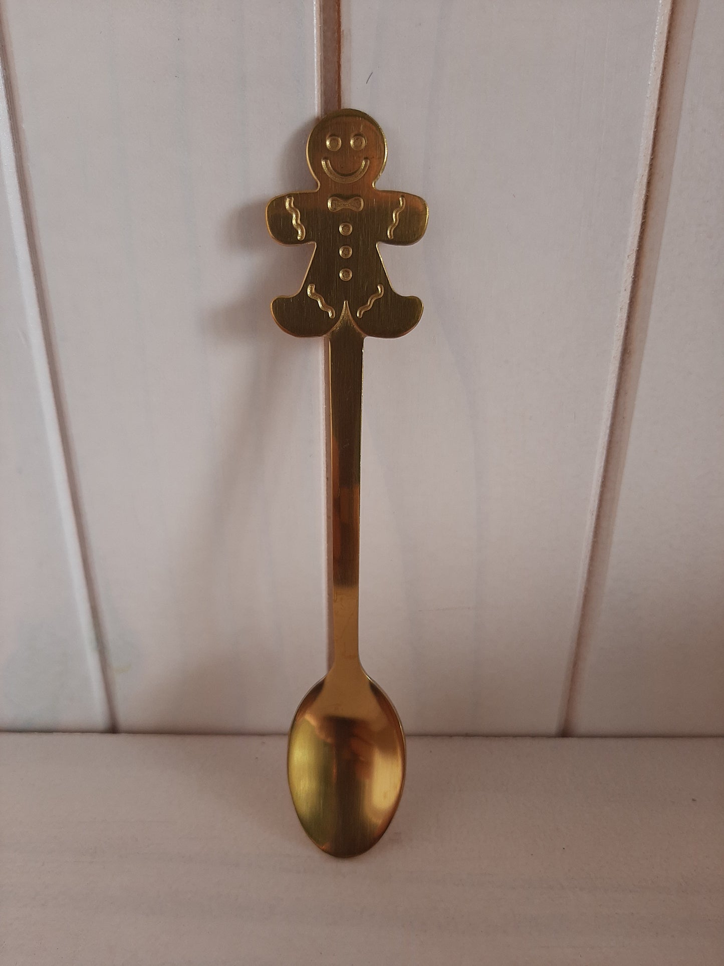 Christmas Teaspoon - Gold