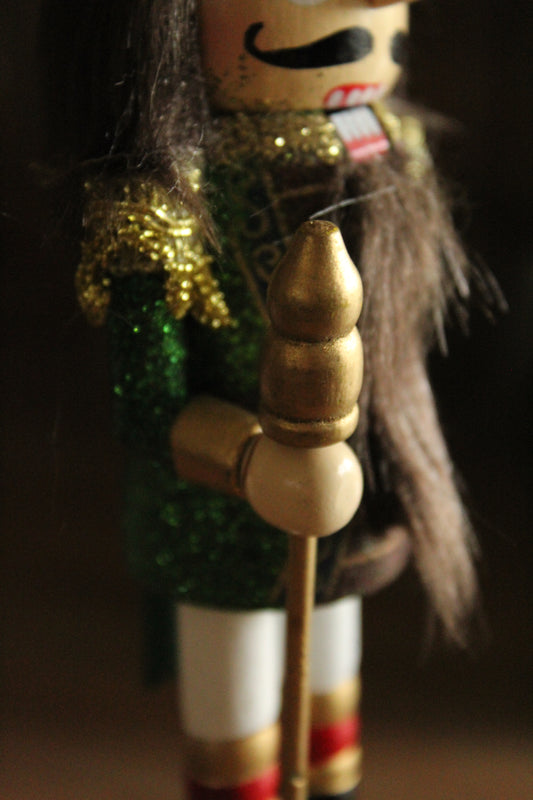 Christmas Nutcracker - King Green 20cm