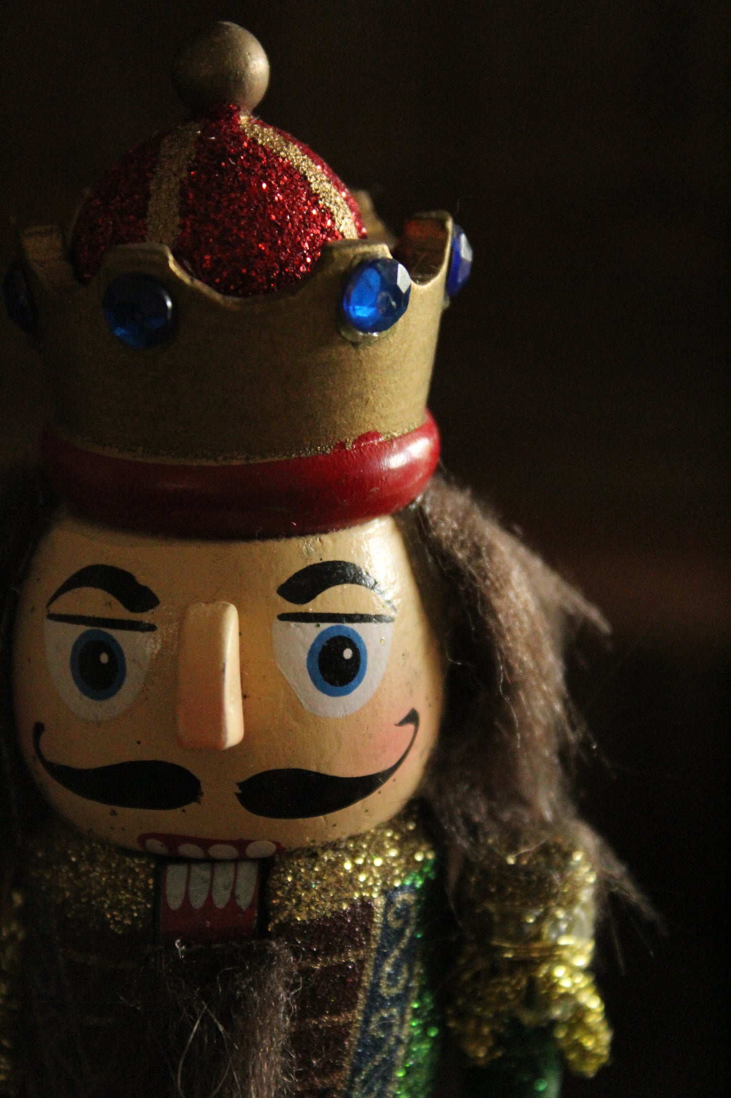 Christmas Nutcracker - King Green 20cm