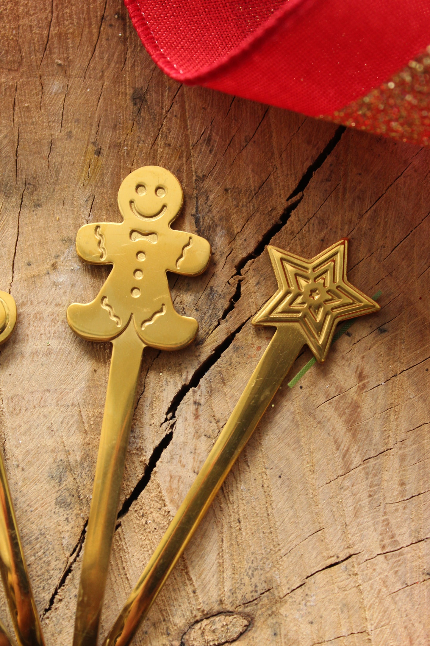 Christmas Teaspoon - Gold