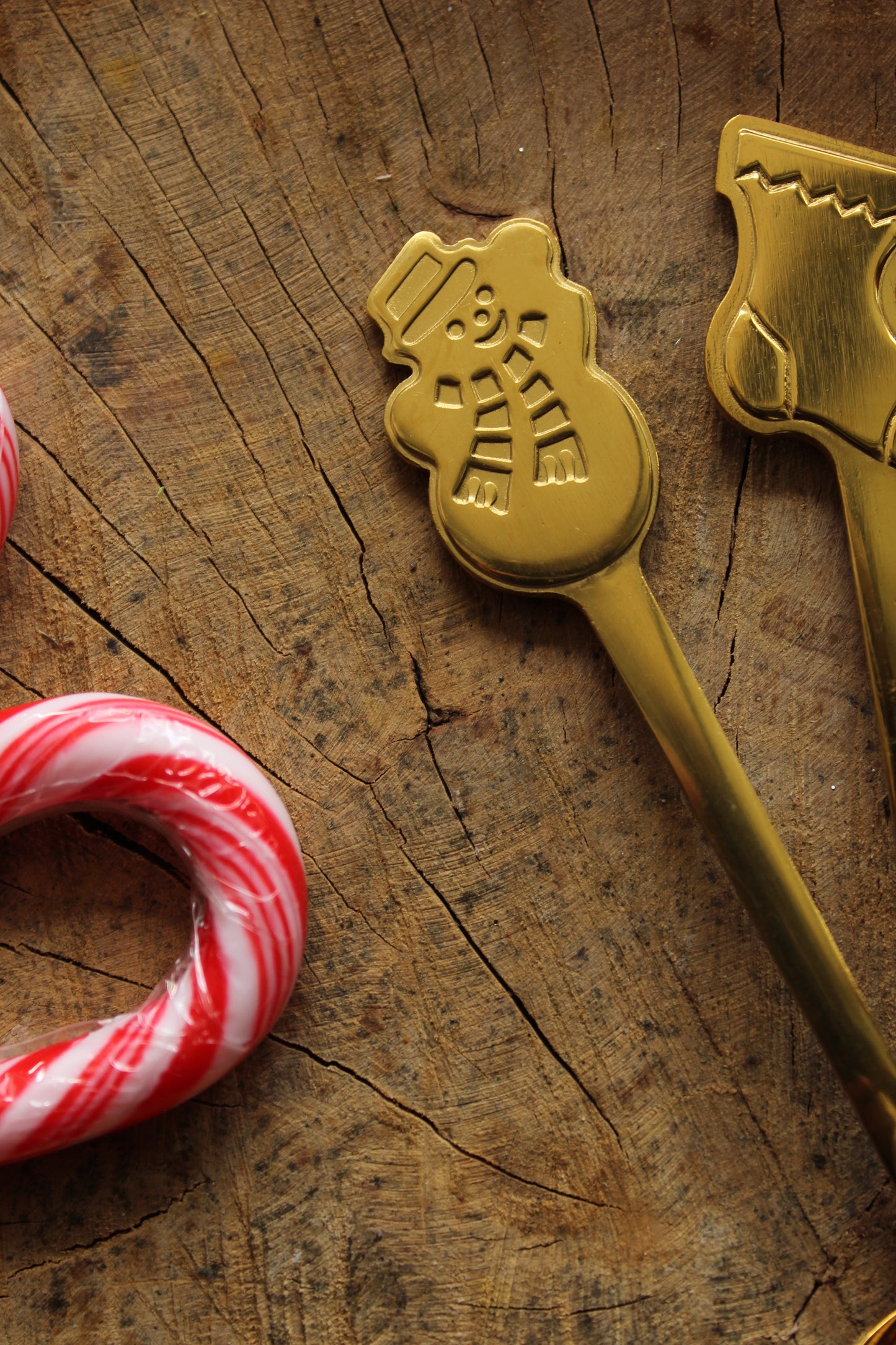 Christmas Teaspoon - Gold