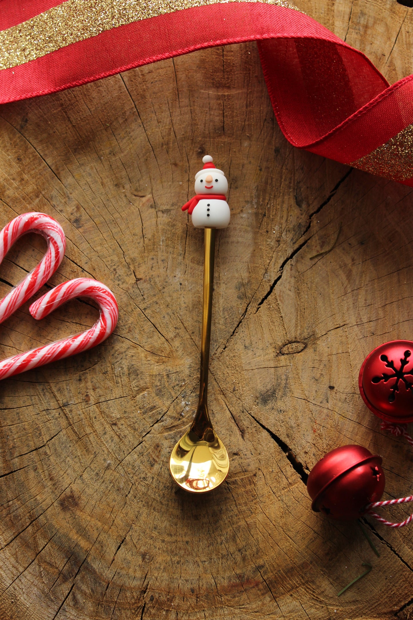 Christmas Teaspoon - Gold with characters