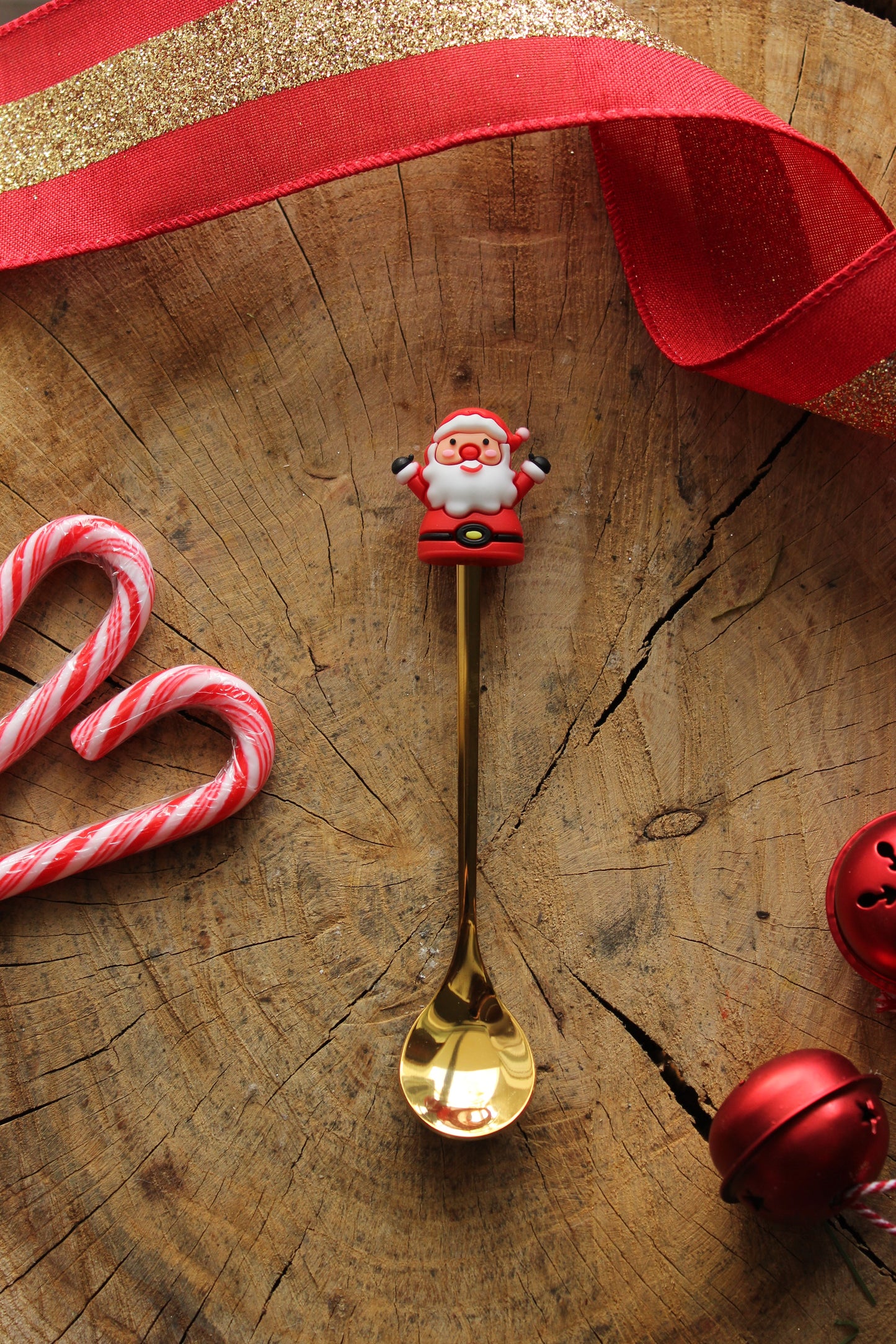 Christmas Teaspoon - Gold with characters