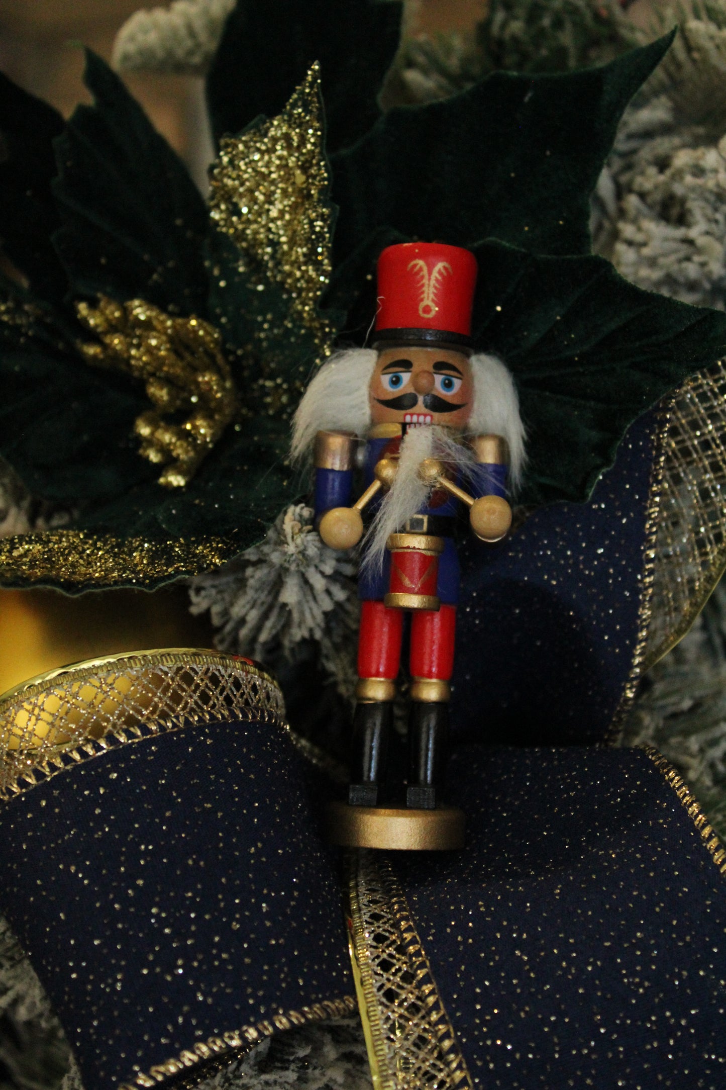 Christmas Nutcracker Ornament - Traditional Colors