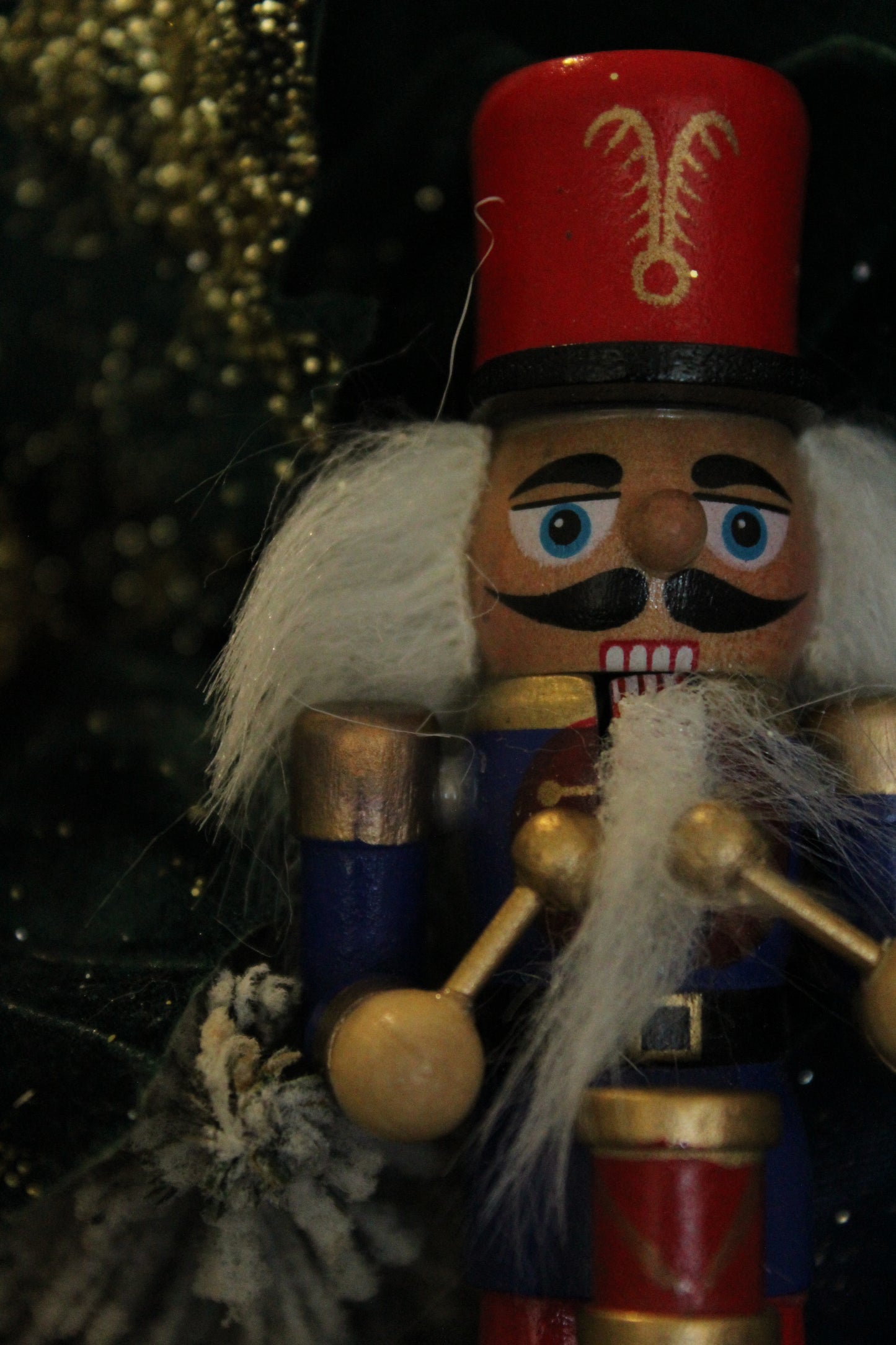 Christmas Nutcracker Ornament - Traditional Colors