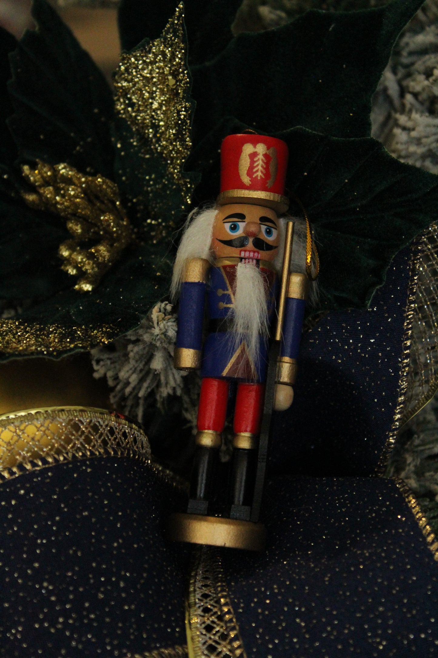 Christmas Nutcracker Ornament - Traditional Colors