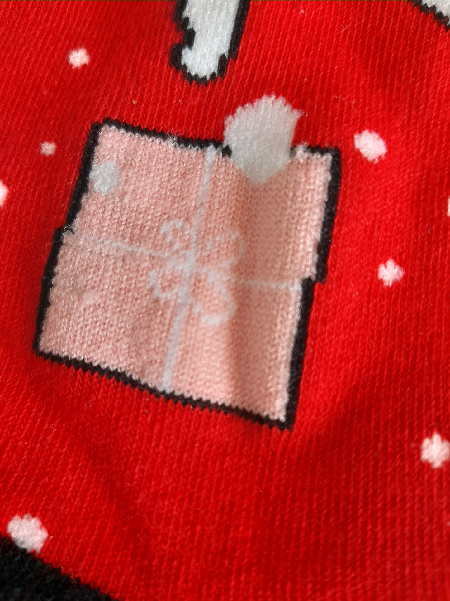 Christmas Socks - Cats on red (42 - 45)