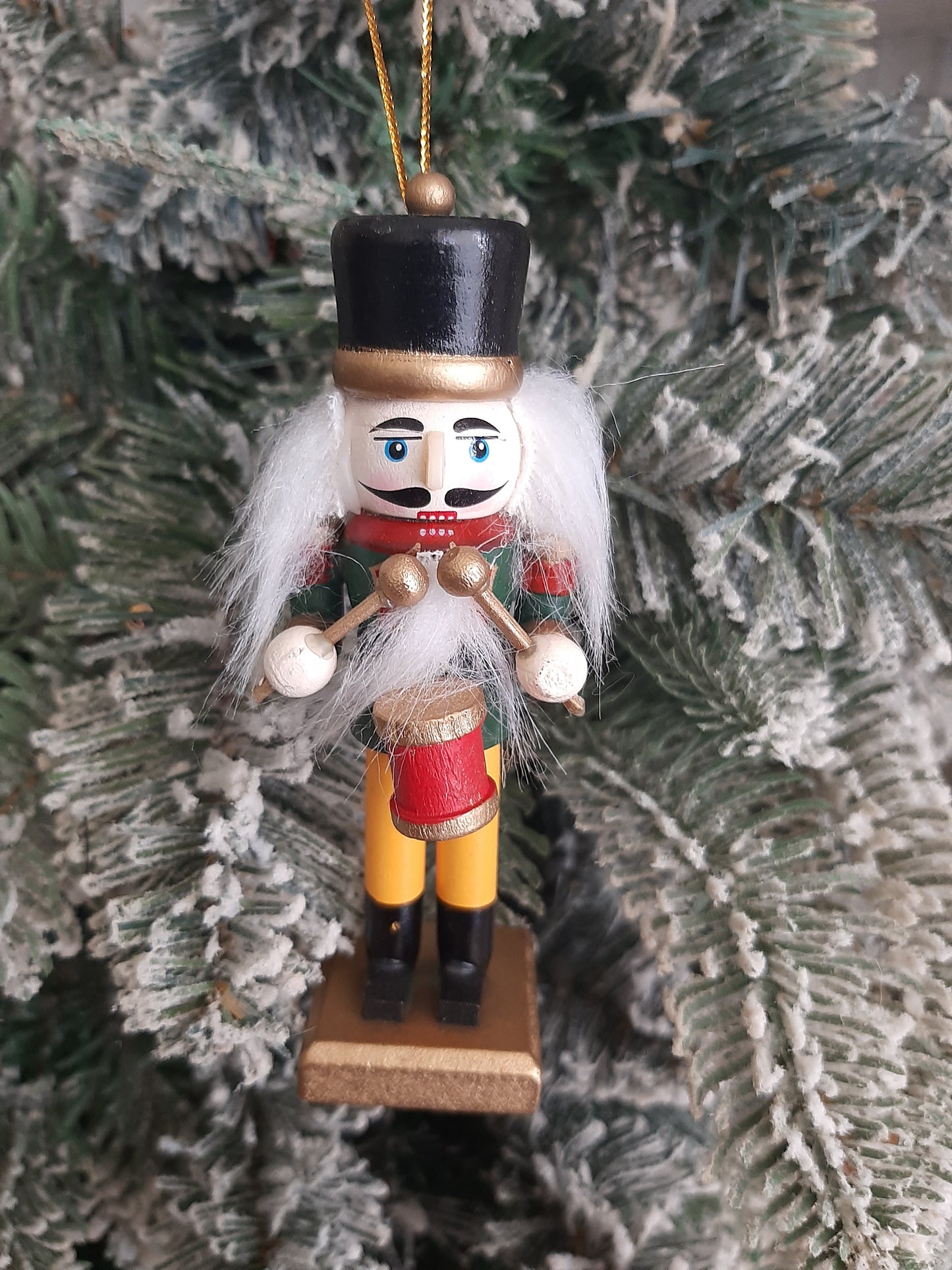 Christmas Nutcracker Ornament - Traditional Colors