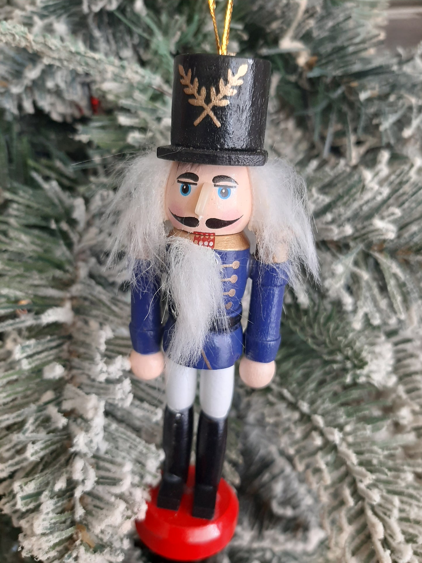 Christmas Nutcracker Ornament - Traditional Colors