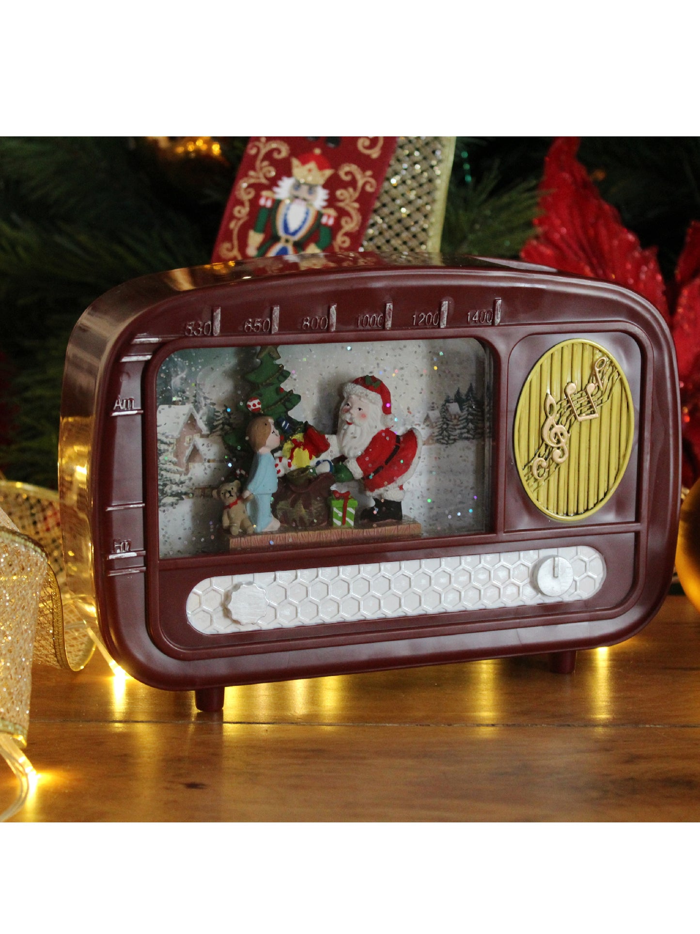 Christmas Musical Radio Ornament