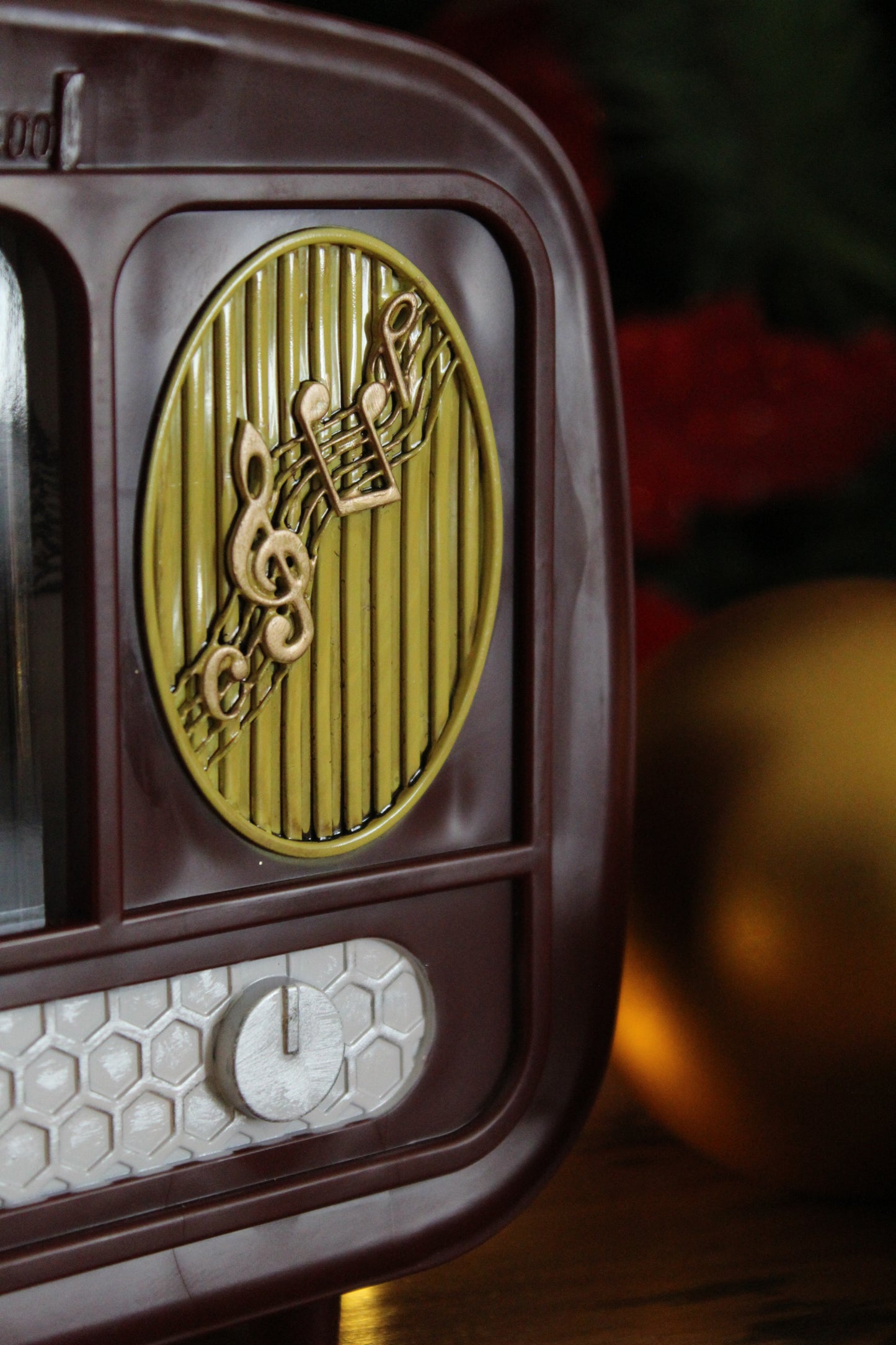 Christmas Musical Radio Ornament