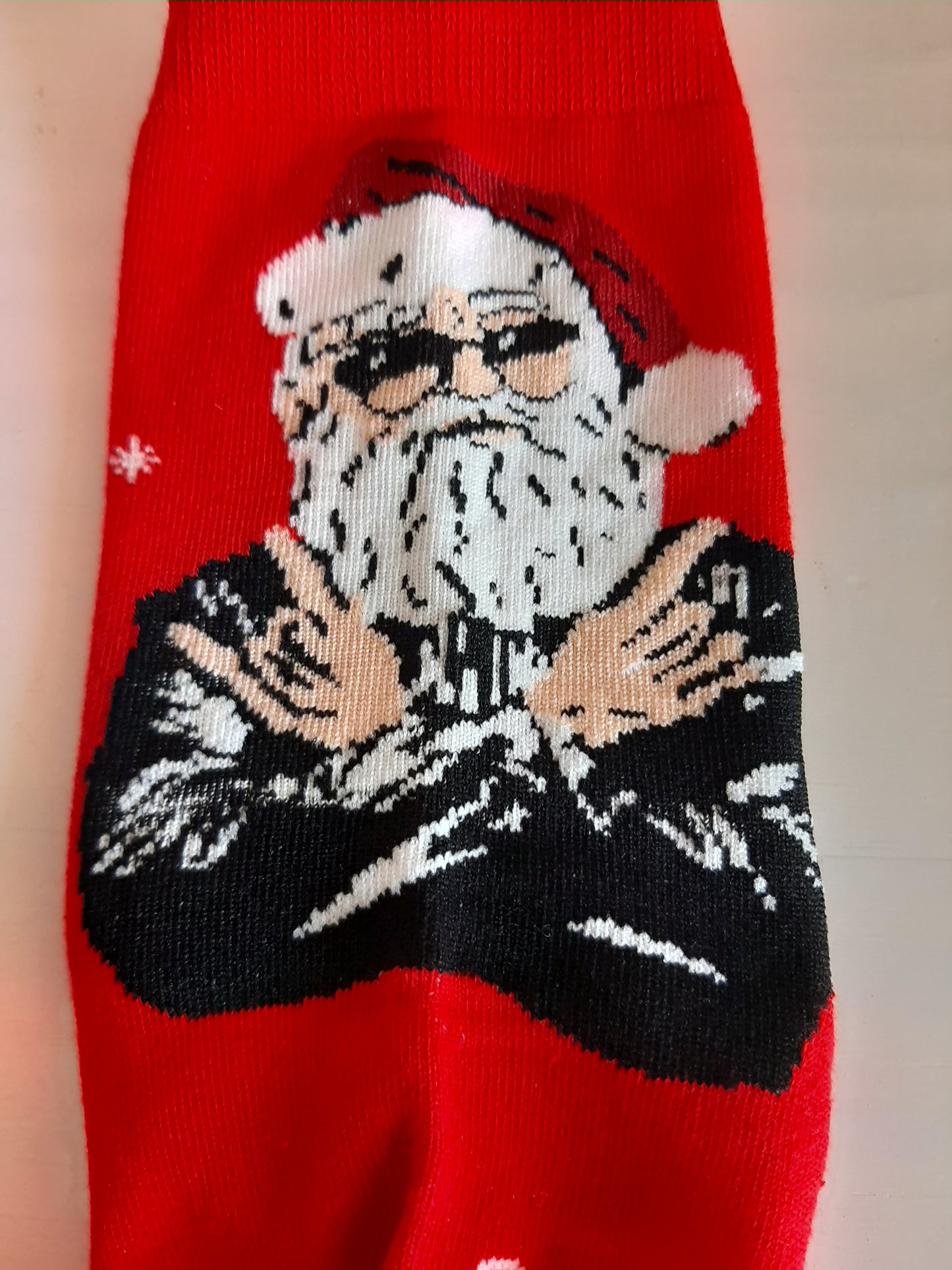 Christmas Socks - Cool Santa (36-39)