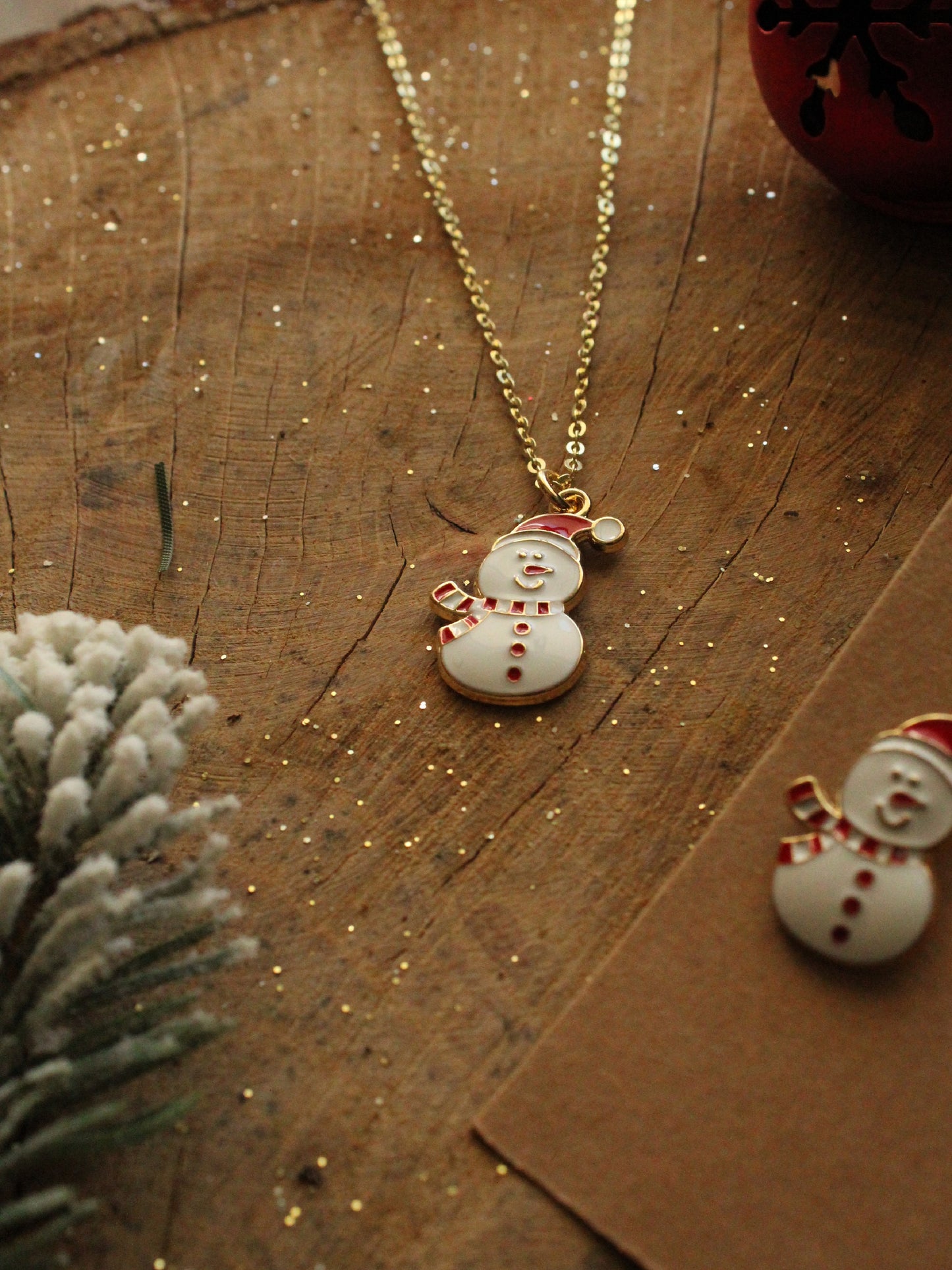 Christmas Necklace - Snowman