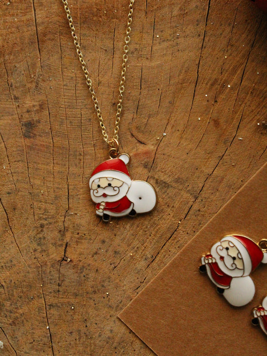 Christmas Necklace - Santa