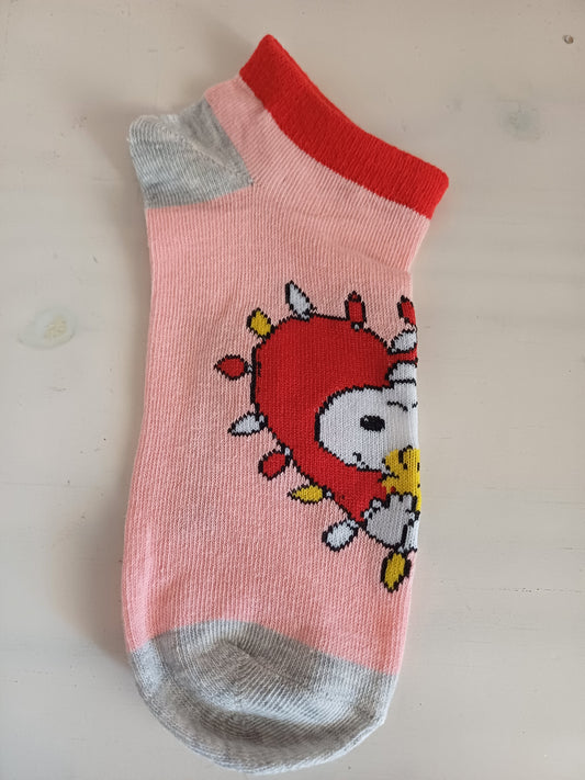 Christmas Ankle Socks - Snoopy Christmas Ligths (35-41)