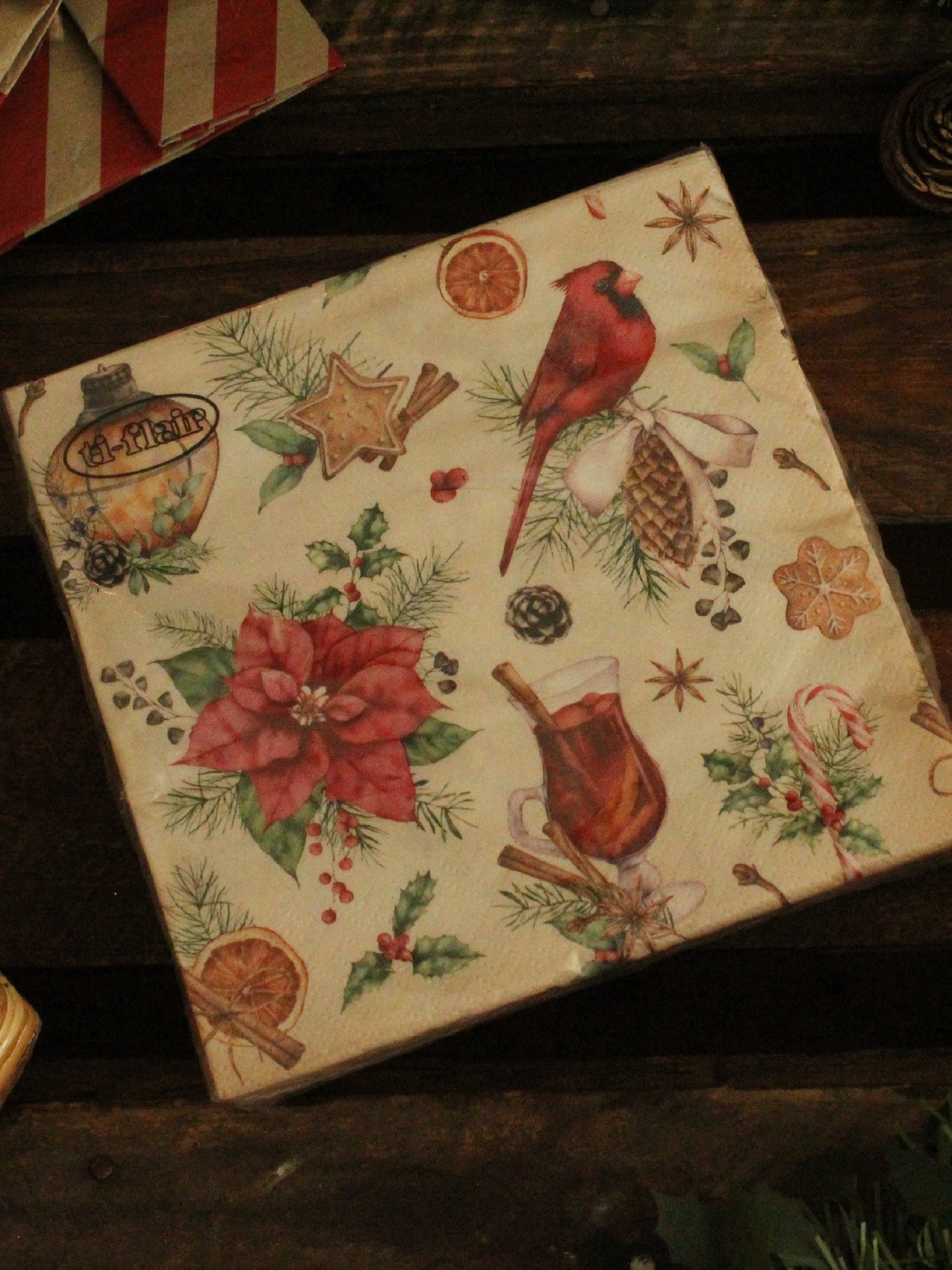 Christmas Serviettes - Ginger