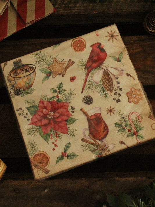 Christmas Serviettes - Ginger
