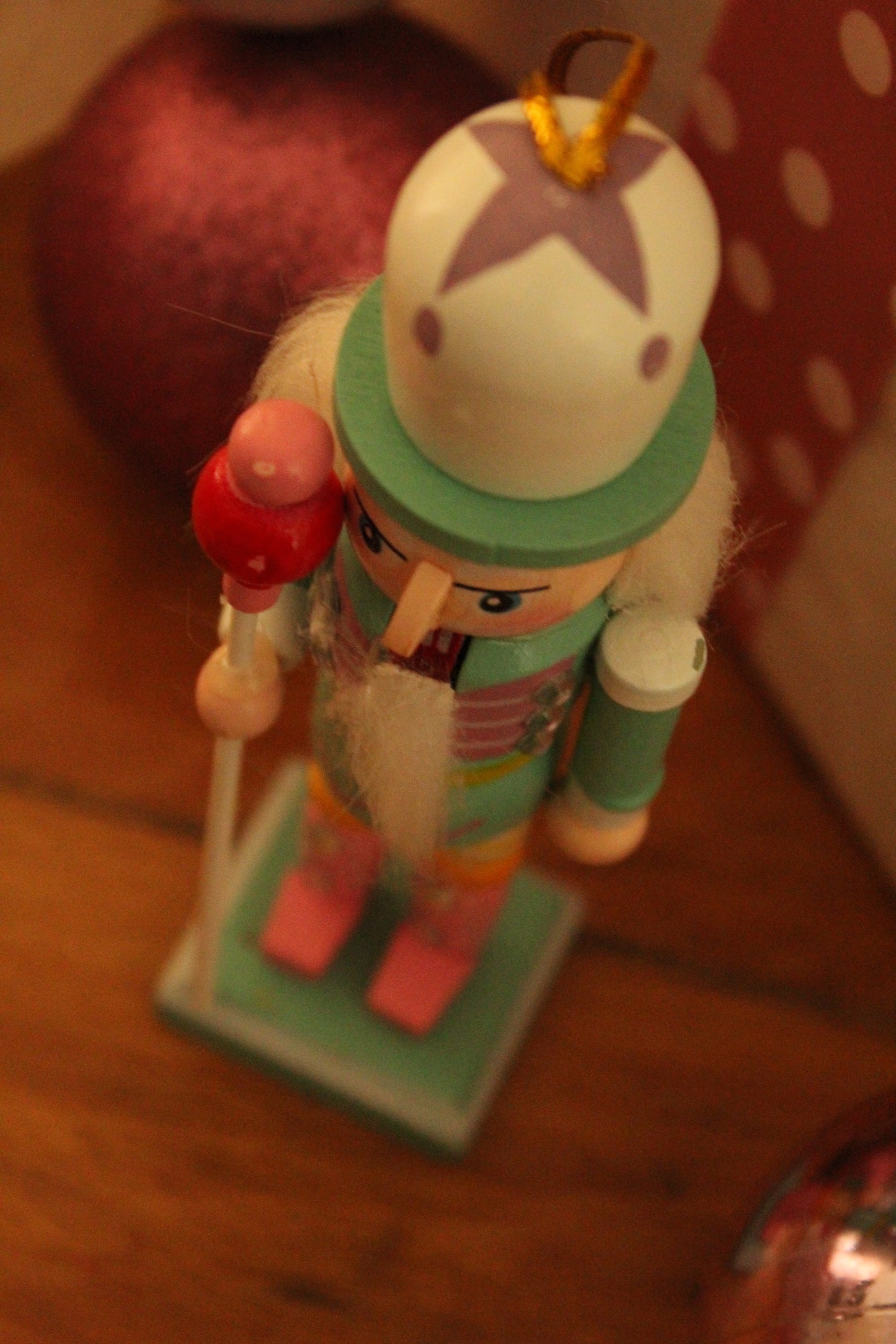 Christmas Nutcracker Ornament - Pastel