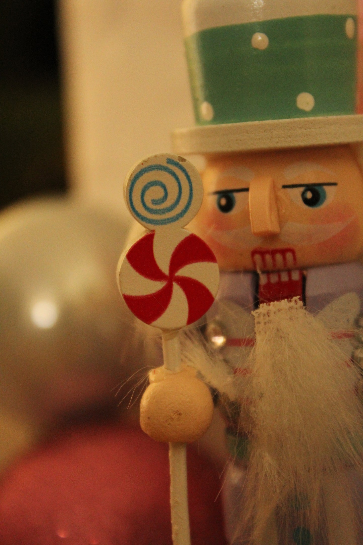 Christmas Nutcracker Ornament - Pastel