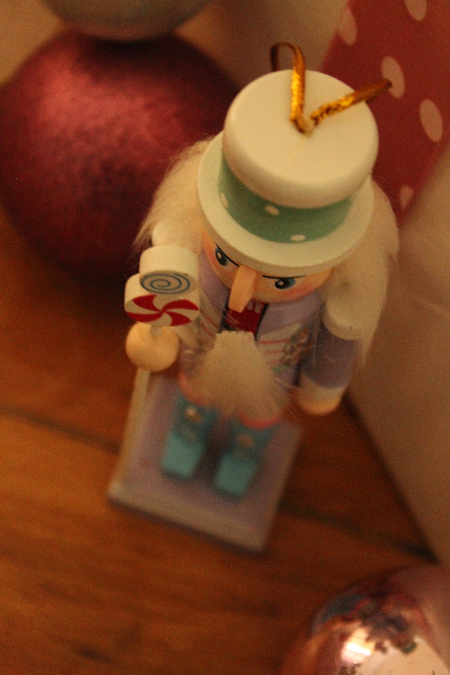 Christmas Nutcracker Ornament - Pastel