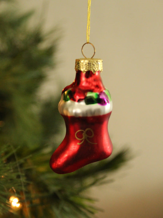 Christmas Ornament - Vintage - Stocking
