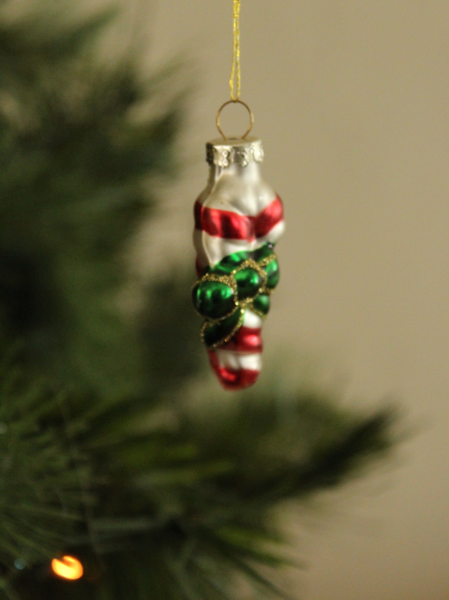 Christmas Ornament - Vintage - Candy Cane