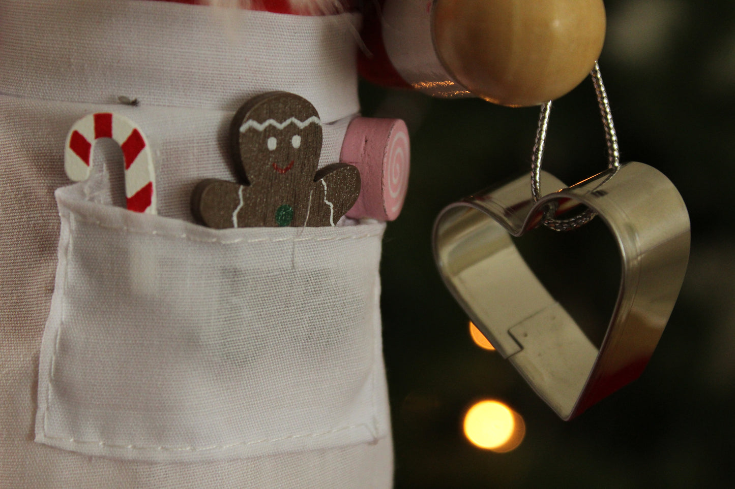Christmas Nutcracker - Red and White Cookie Cutter 38cm