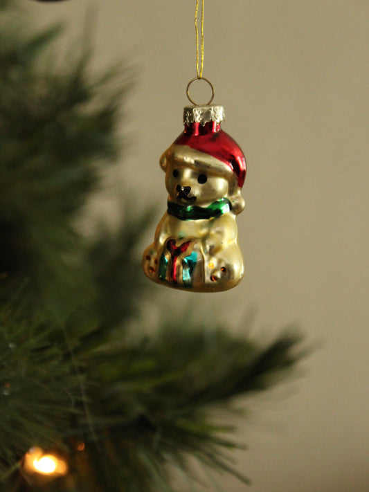 Christmas Ornament - Vintage - Teddy Bear